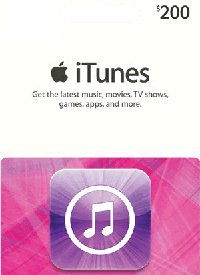 iTUNES GIFT CARD 2000